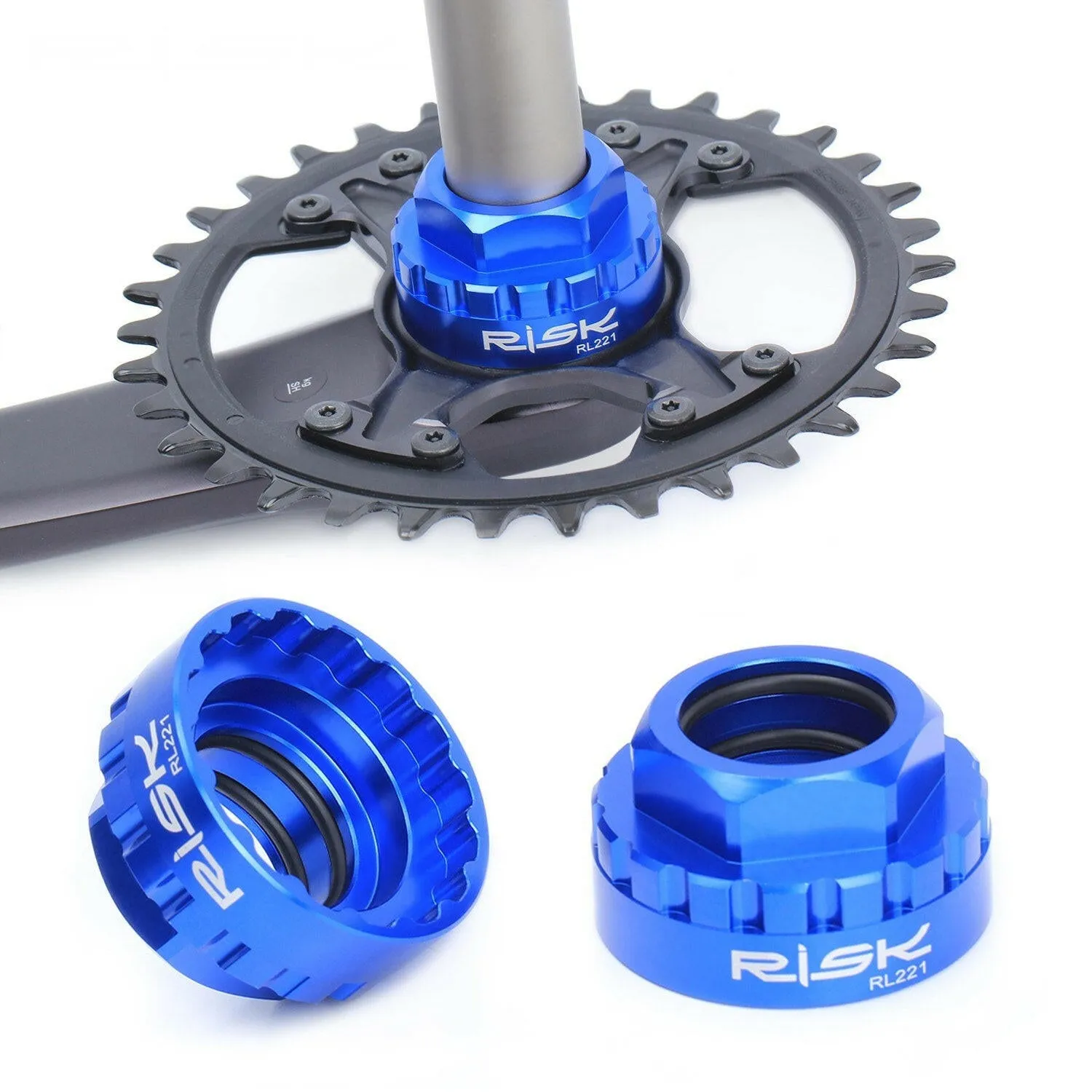 12S Chainring Mounting Tool Aluminum Alloy Mountain Bike Removal Installation Tool for M7100/M8100/M9100