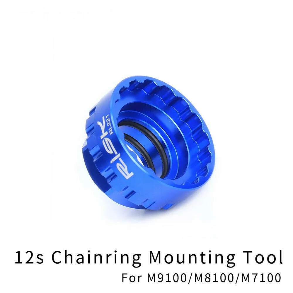 12S Chainring Mounting Tool Aluminum Alloy Mountain Bike Removal Installation Tool for M7100/M8100/M9100