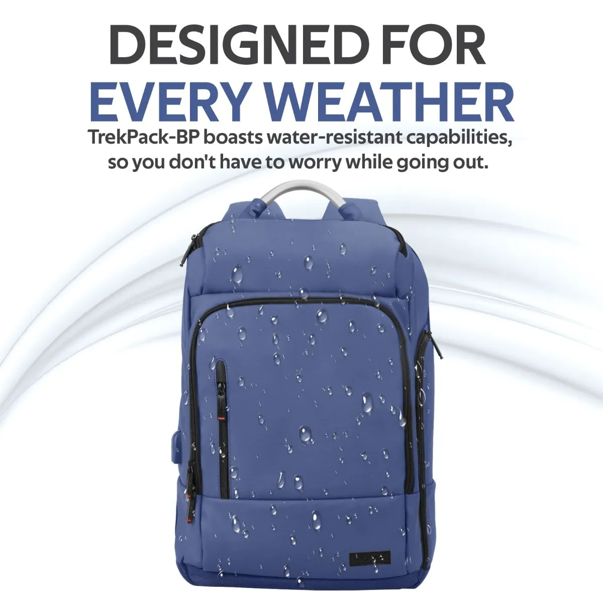 17.3" Professional Slim Laptop Backpack with Anti-Theft Handy Pocket