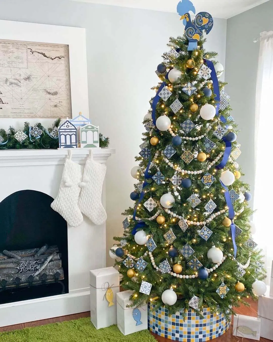 6.5' Yorkshire Fir Artificial Christmas Tree Unlit