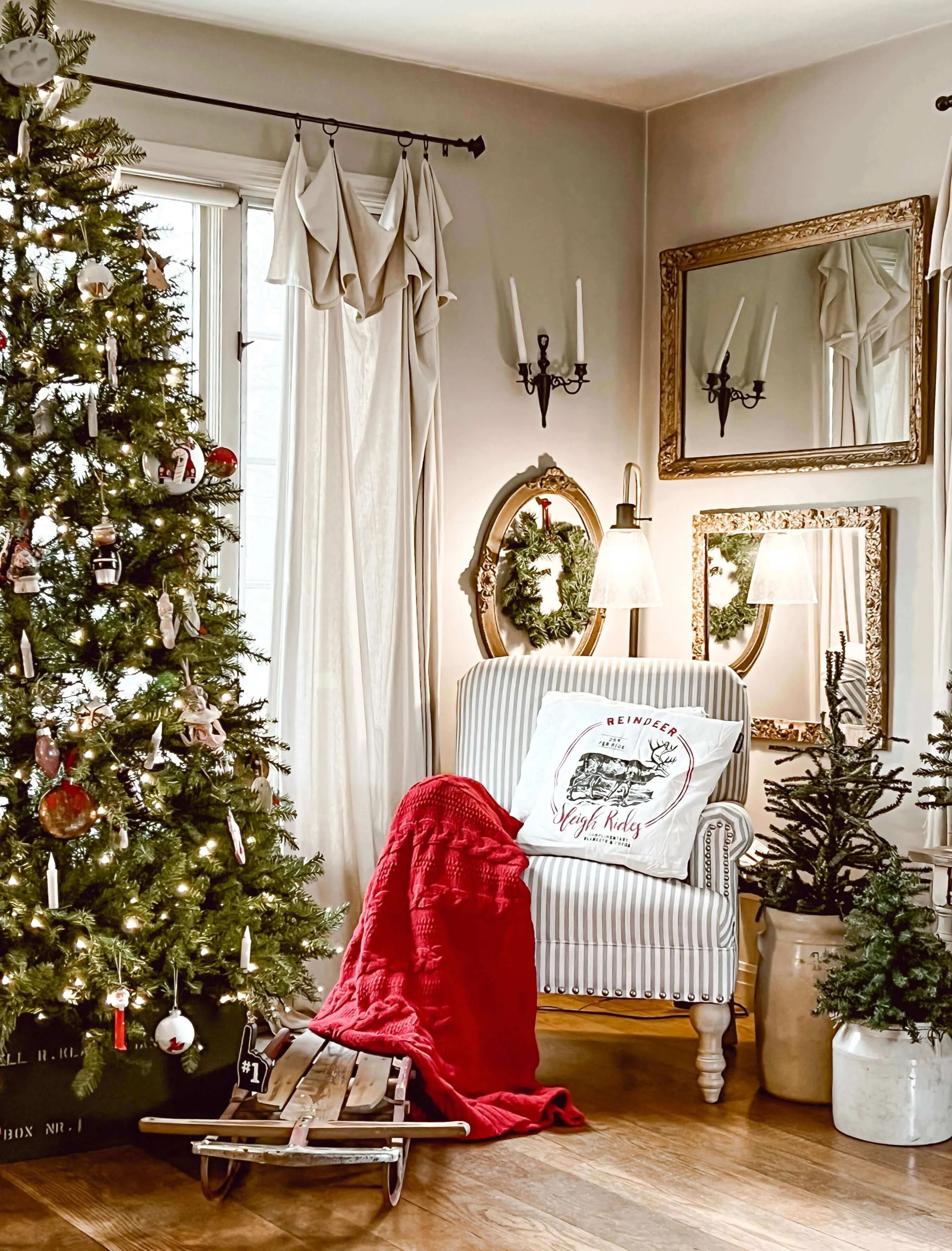 6.5' Yorkshire Fir Artificial Christmas Tree Unlit