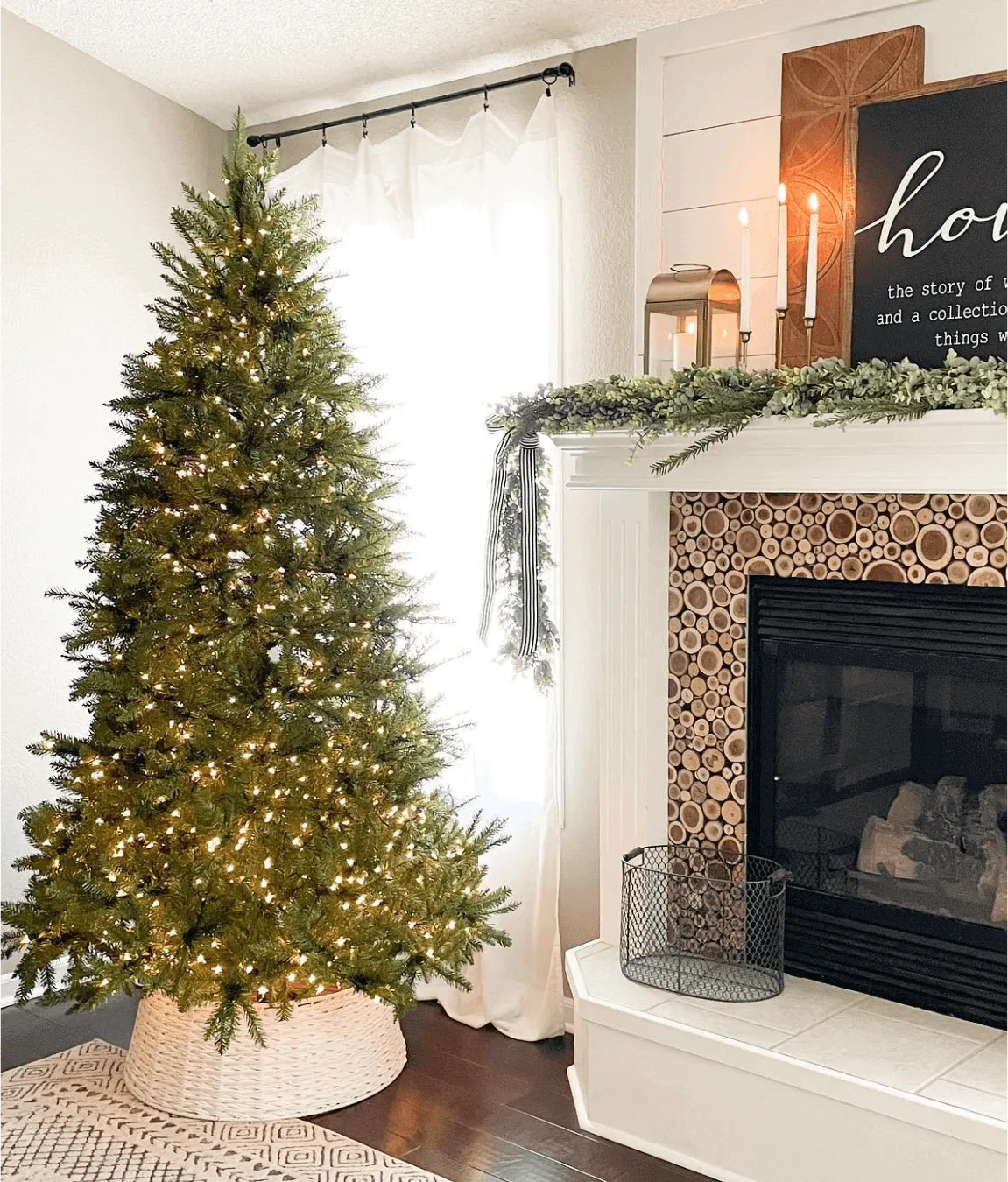 6.5' Yorkshire Fir Artificial Christmas Tree Unlit