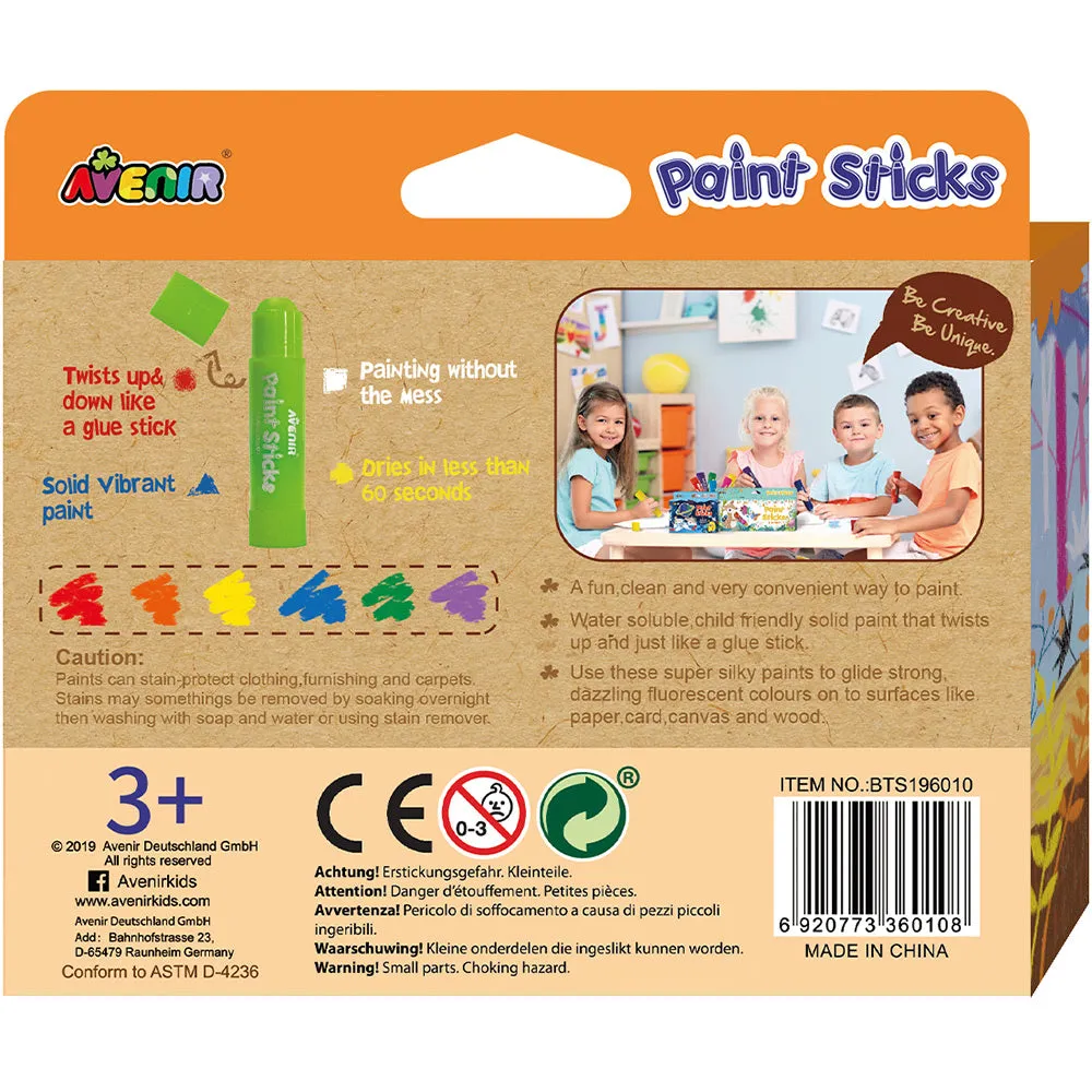 Avenir - Paint Sticks - 6 Colors
