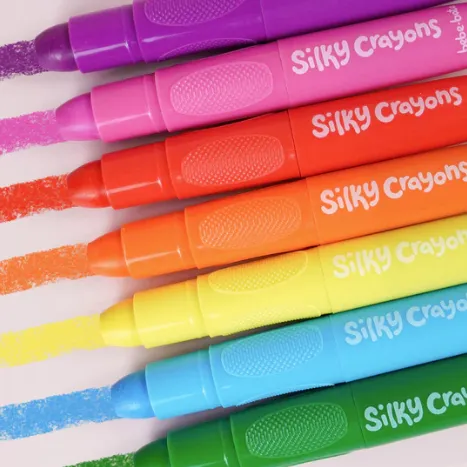 BebeBata-Silky Washable Crayons (24 Colors)