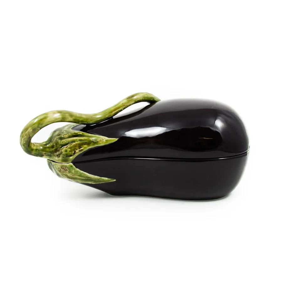 Bordallo Pinheiro Aubergine Dish, 28cm