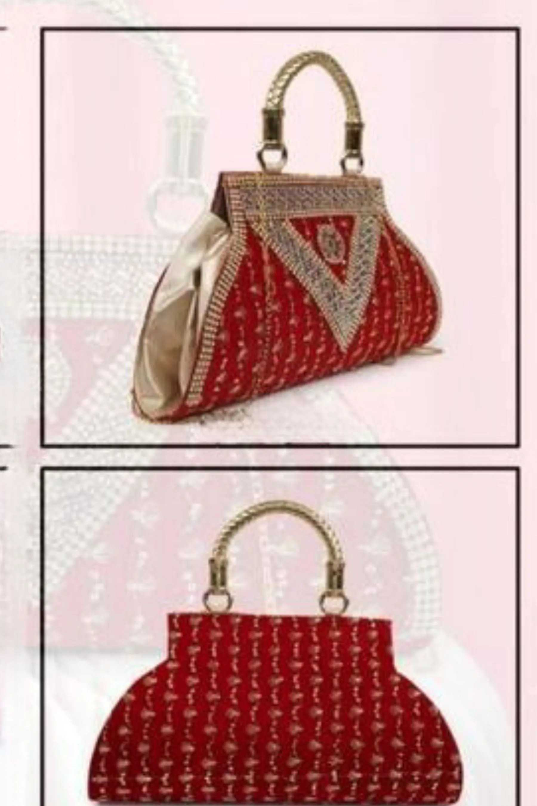 Chic Embellished Modern Women's Clutch - JCS Fashions All-Season Accessory