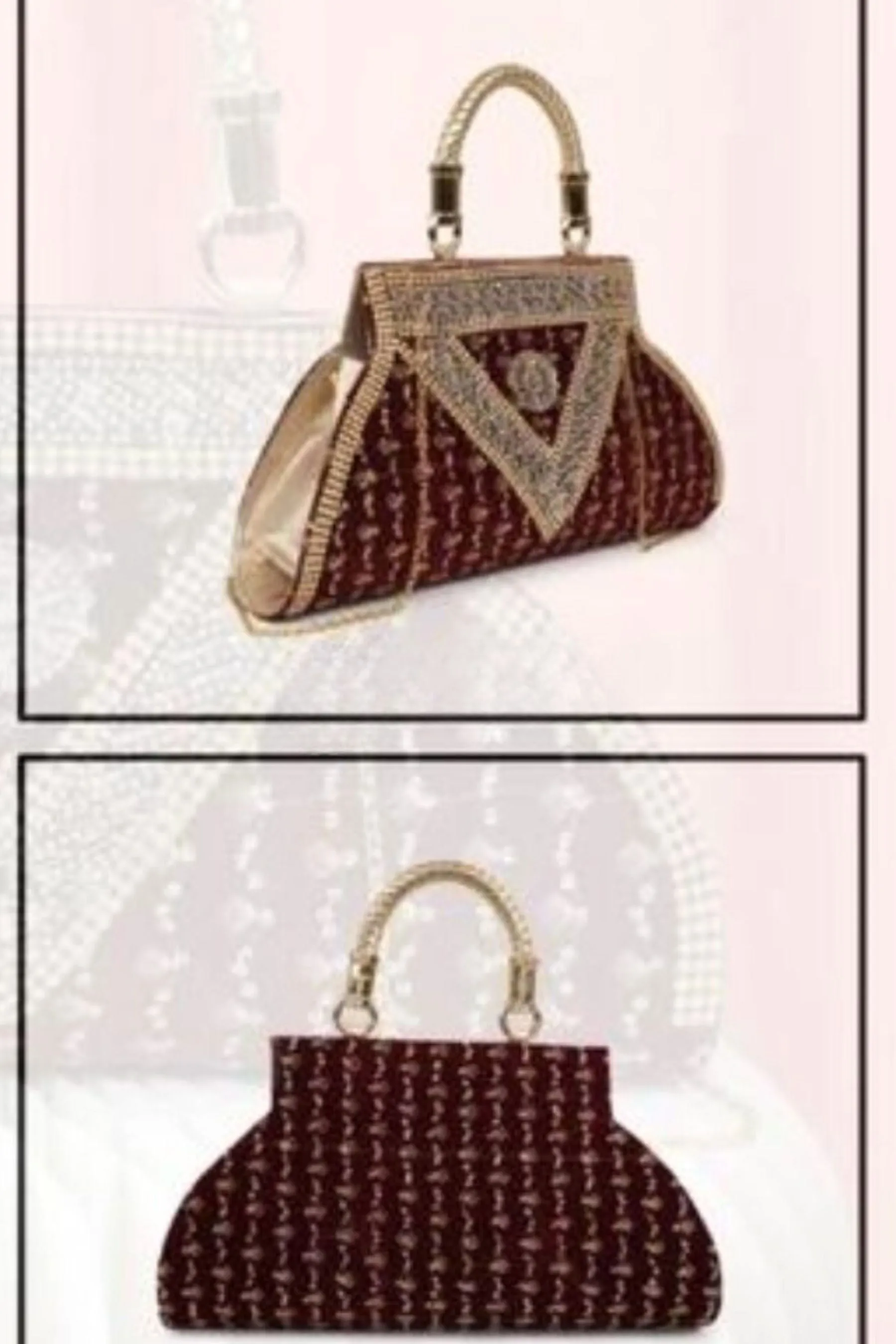 Chic Embellished Modern Women's Clutch - JCS Fashions All-Season Accessory