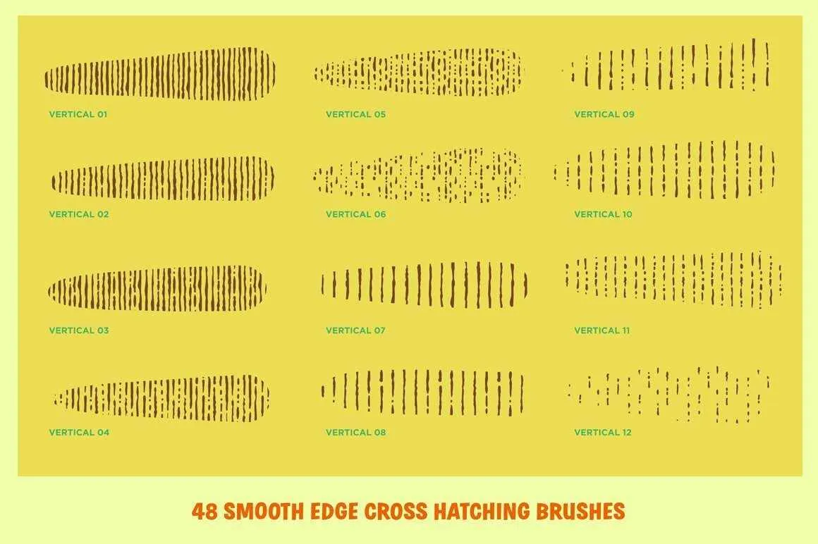Cross-Country Crosshatchers for Procreate