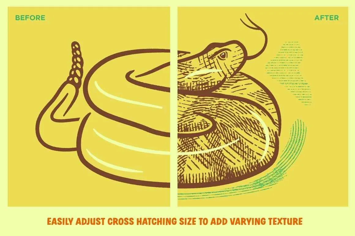 Cross-Country Crosshatchers for Procreate