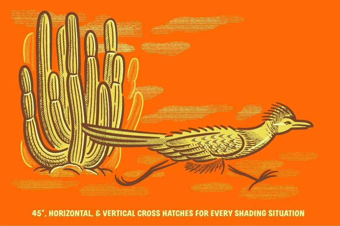 Cross-Country Crosshatchers for Procreate