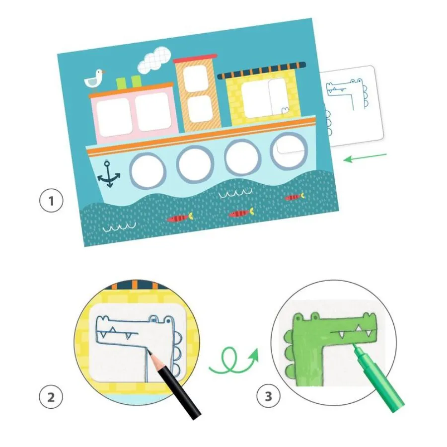 Djeco - Tracing is an Art Set