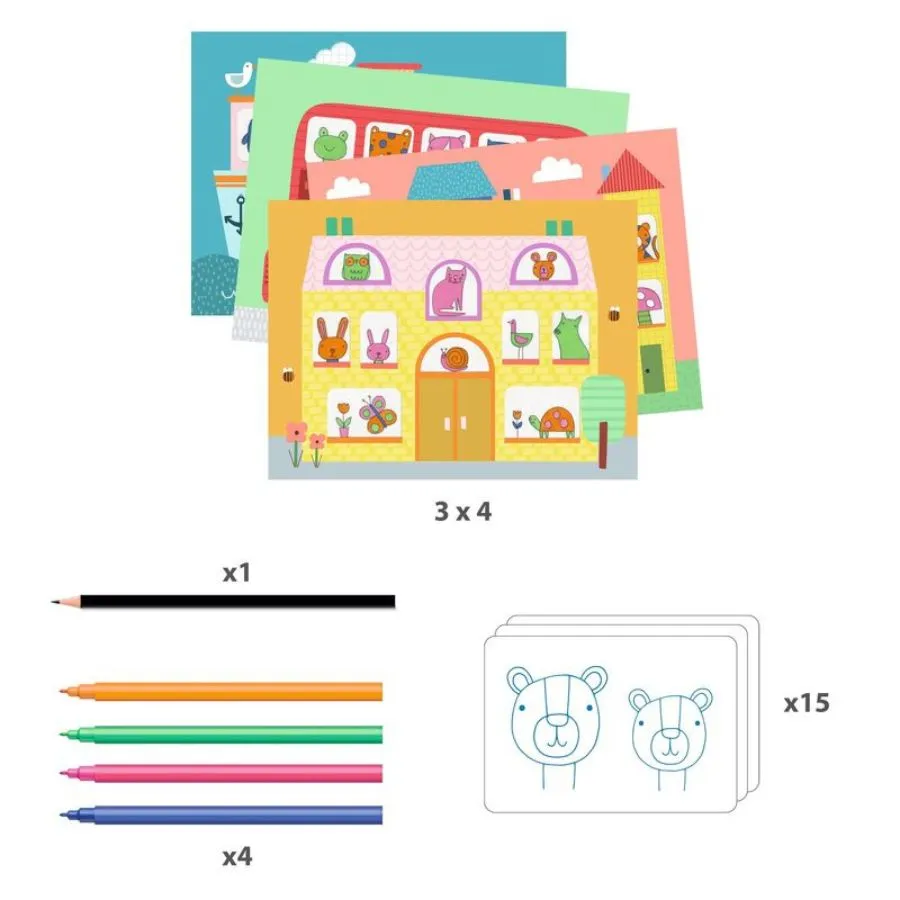 Djeco - Tracing is an Art Set