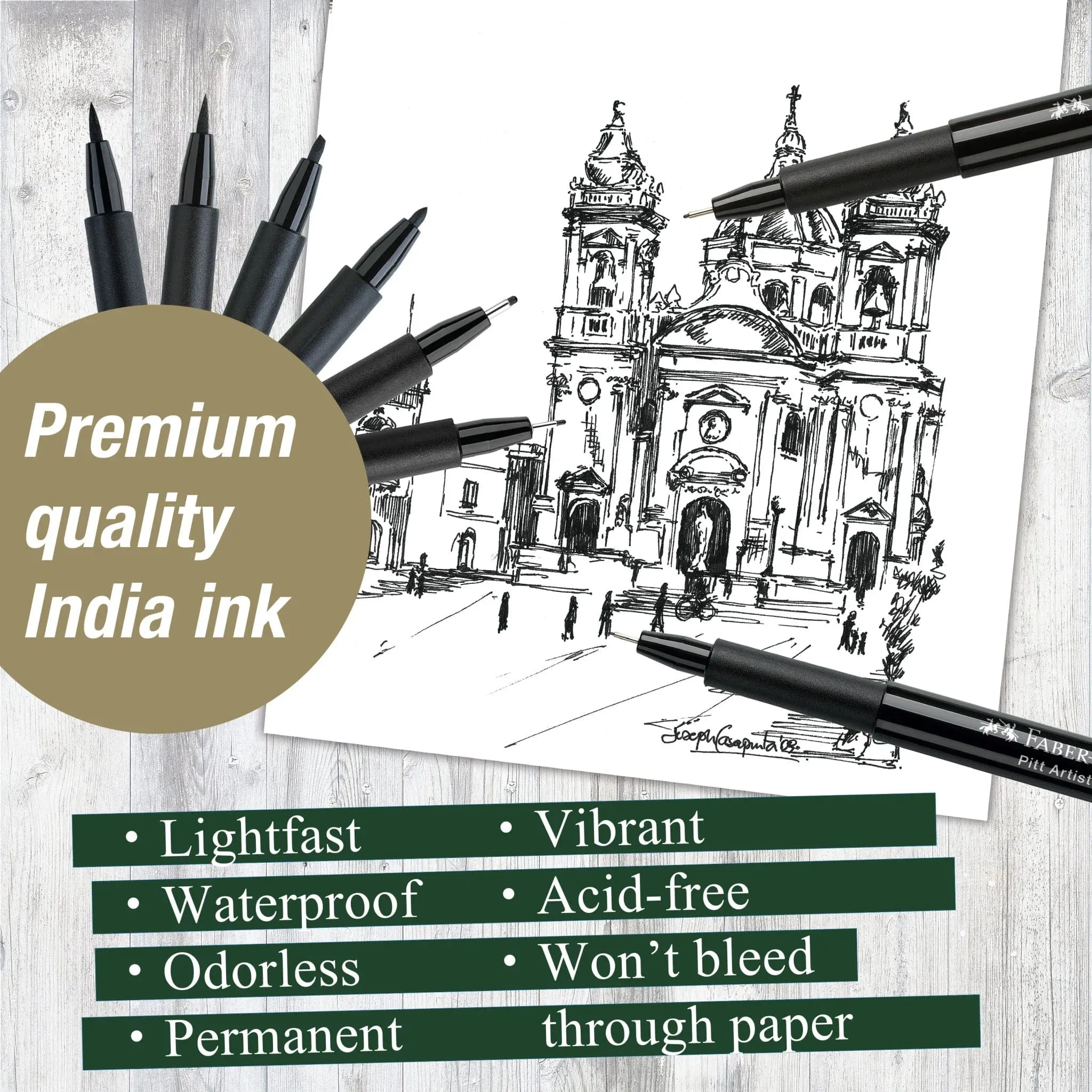 Faber-Castell Pitt Artist Pen Brush - 239 Violet