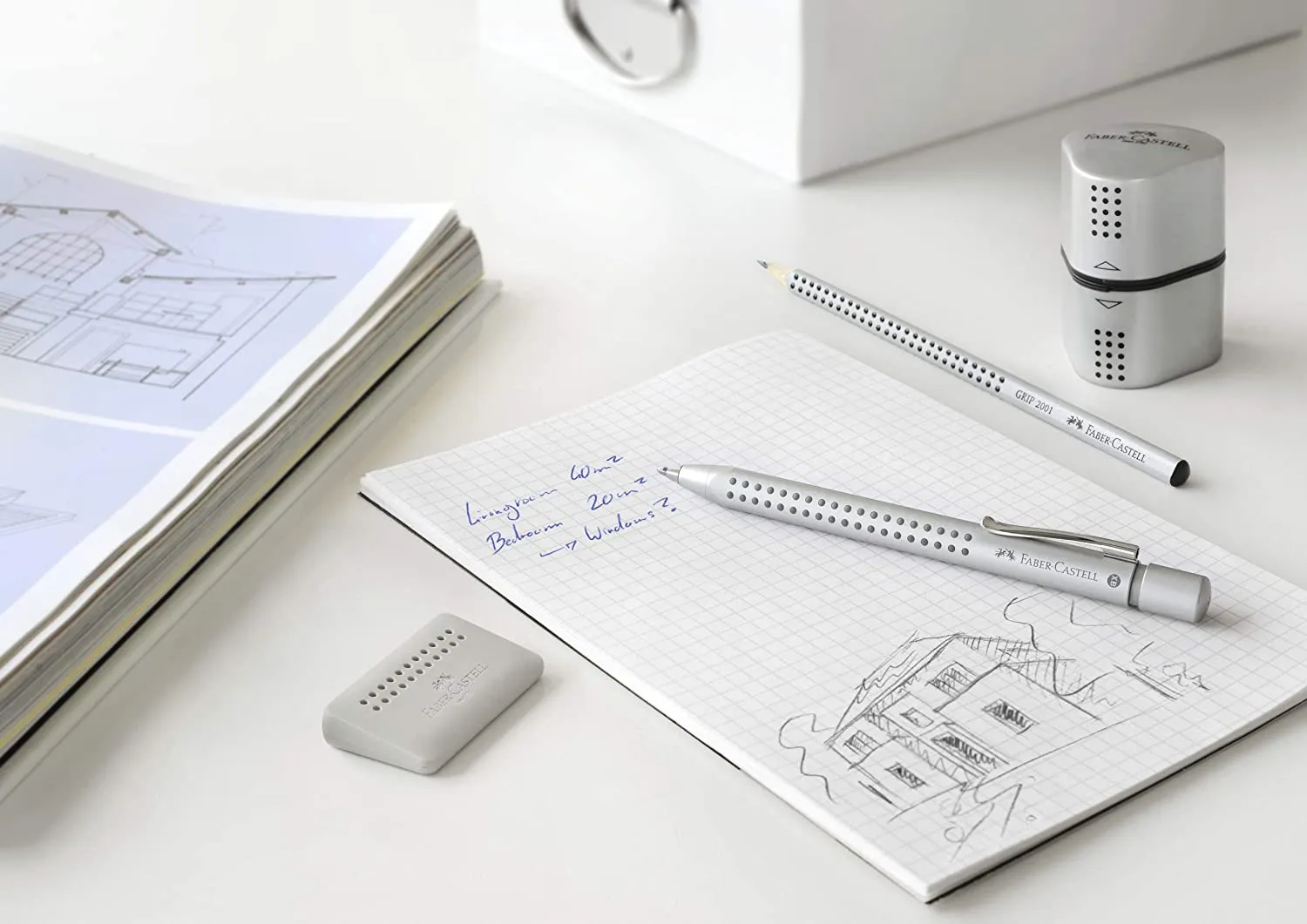 FABER-CASTELL Trio Sharpening Silver