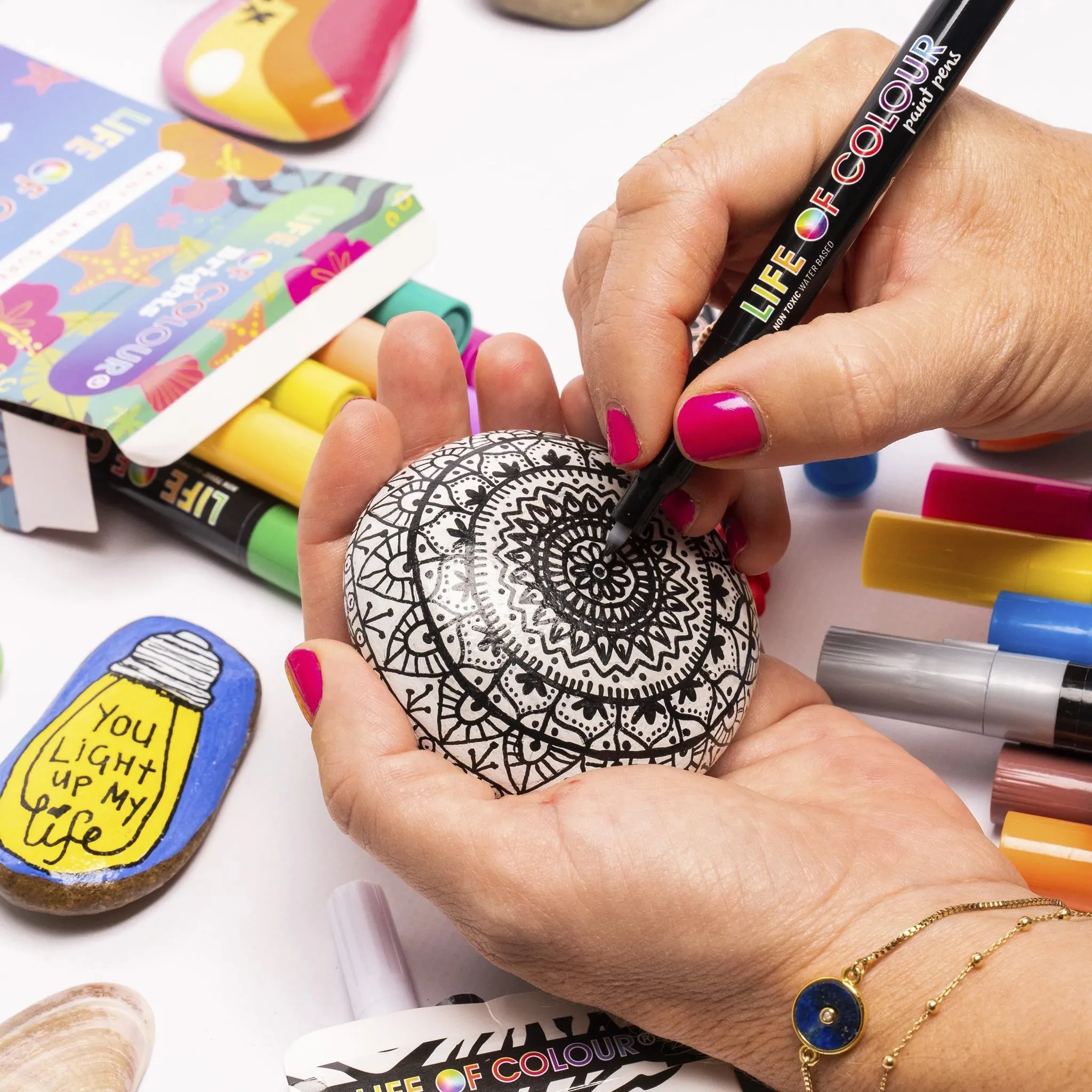 Fine Tip Acrylic Paint Pens | Classic Colours