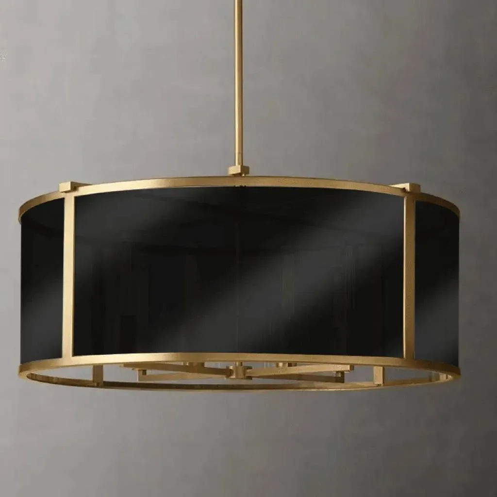 Gleam of Silence Matt Gold Pendant Light (0923)