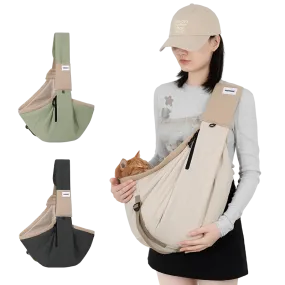 HiDream® | Urban Dog and Cat Sling Carrier Crossbody Bag Hands Free