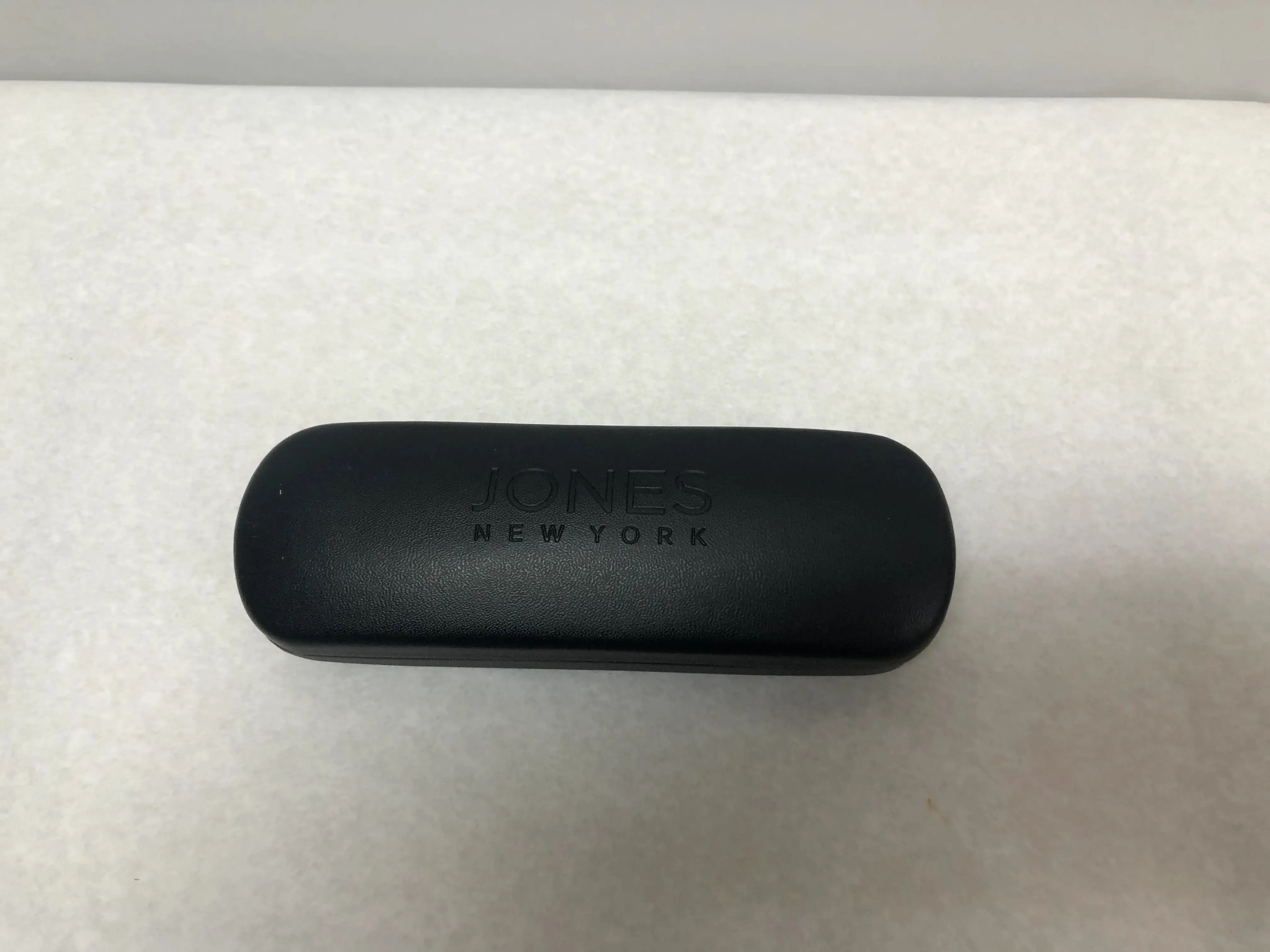 Jones New York Black Large Font Optical Eyeglasses Hard Case | KMOPT-18