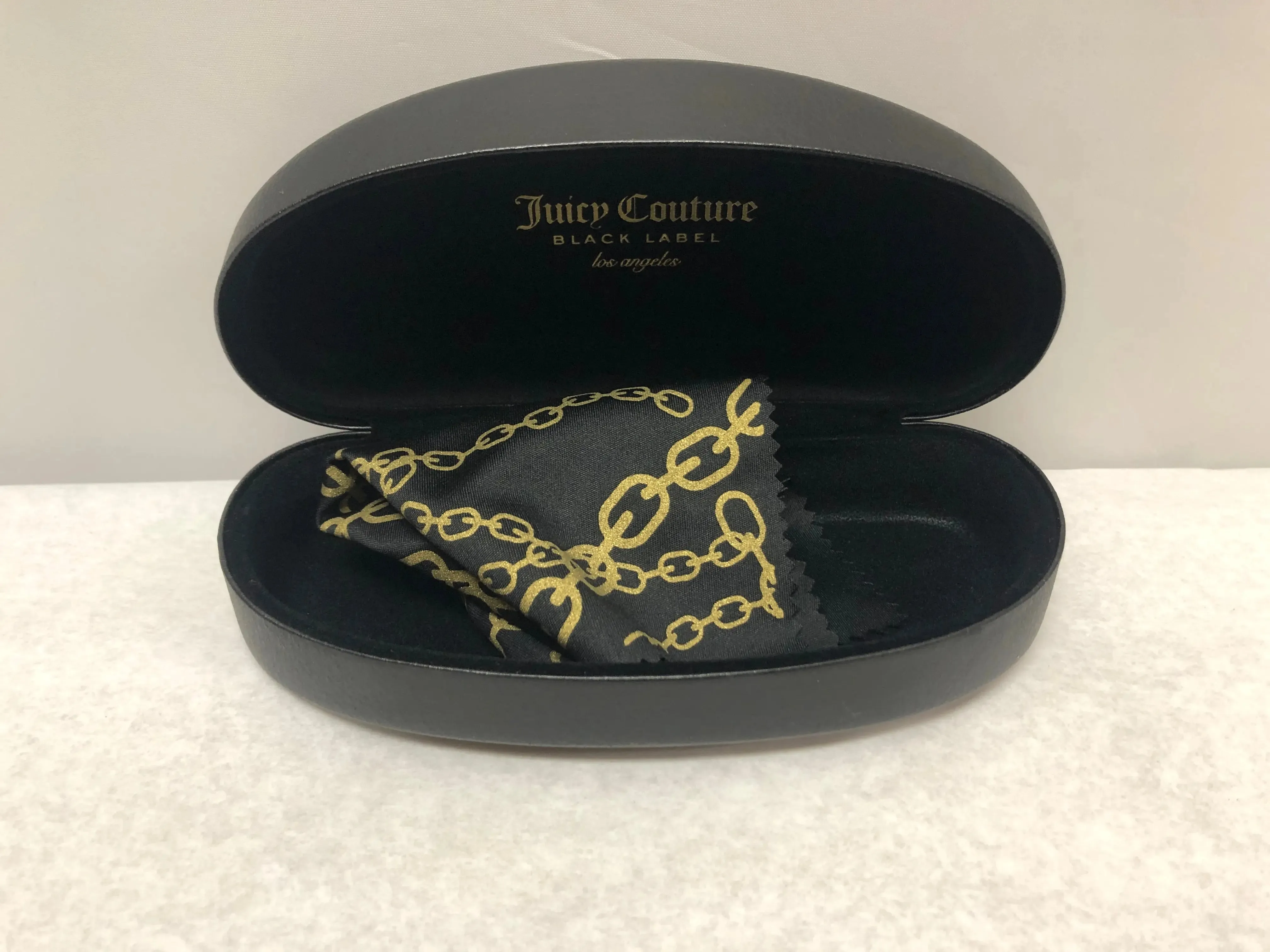 Juicy Courture Black Label Large Optical Eyeglasses Hard Case | KMOPT-21