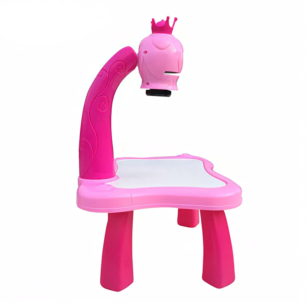 Kids LED Drawing Projector Table Trace and Draw Painting Machine Toy