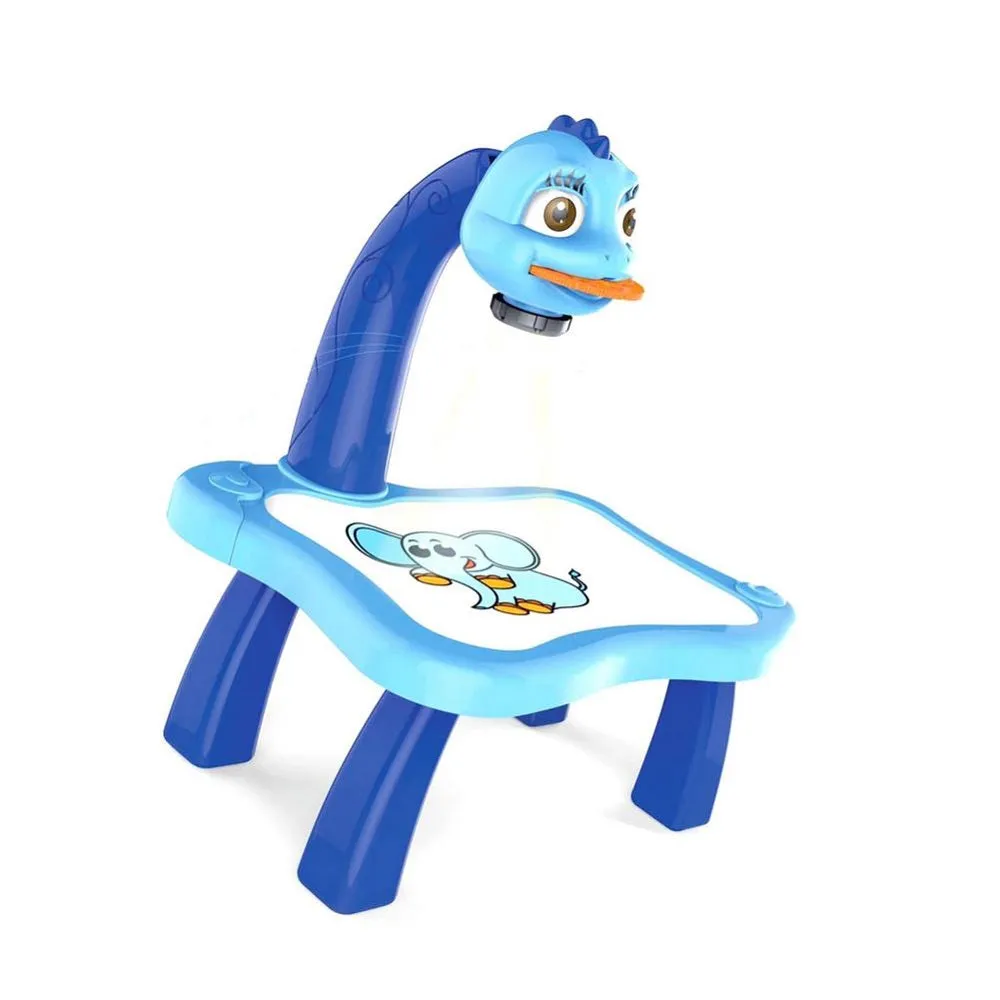 Kids LED Drawing Projector Table Trace and Draw Painting Machine Toy