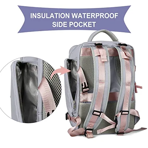 Large Travel Women's Backpack, Carry On, Hiking, School