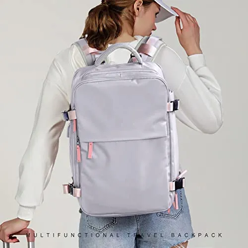 Large Travel Women's Backpack, Carry On, Hiking, School