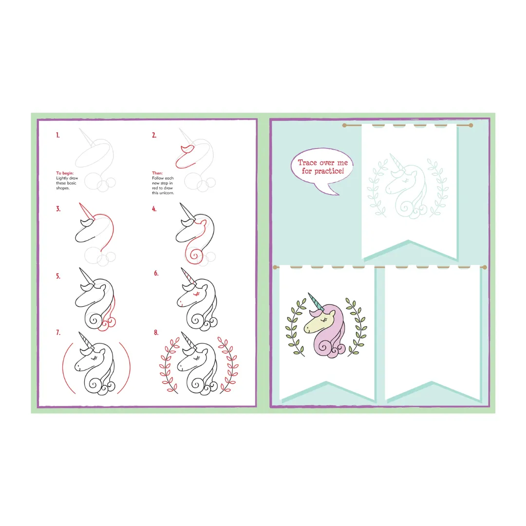 Learn to Draw Unicorns, Mermaids & More