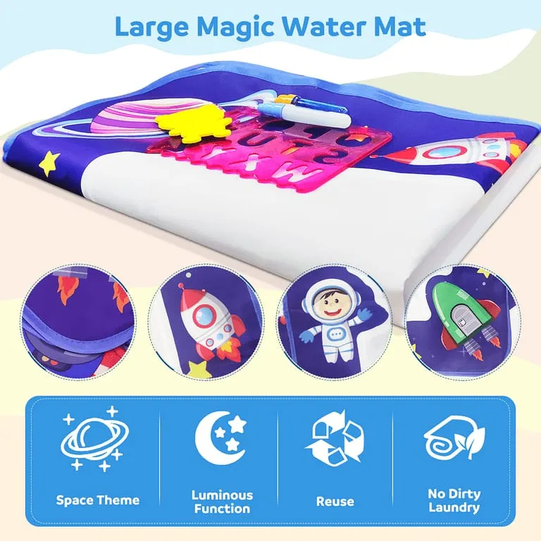 Magical Aqua Doodle Canvas Washable Drawing Mat - 682