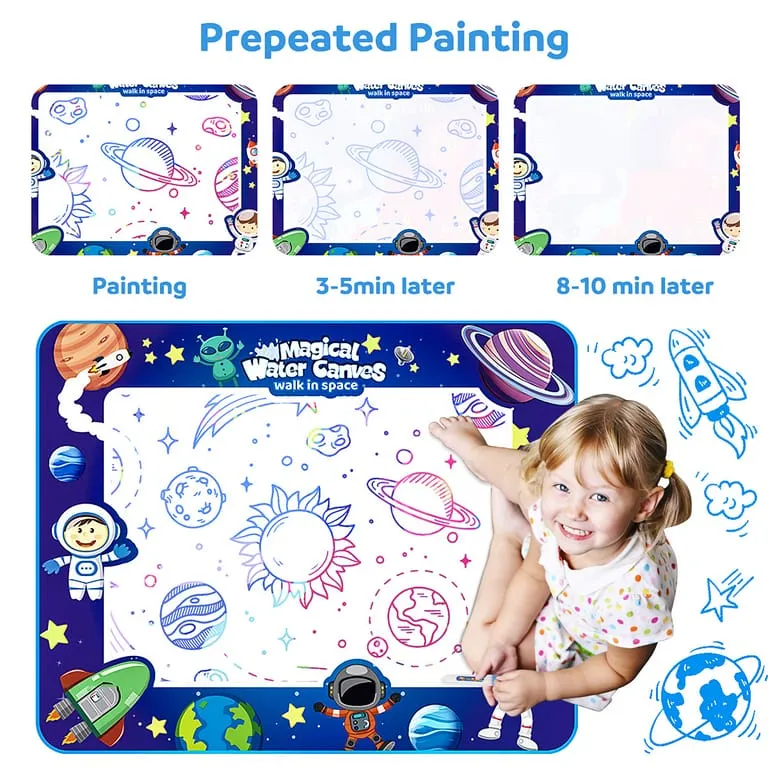 Magical Aqua Doodle Canvas Washable Drawing Mat - 682