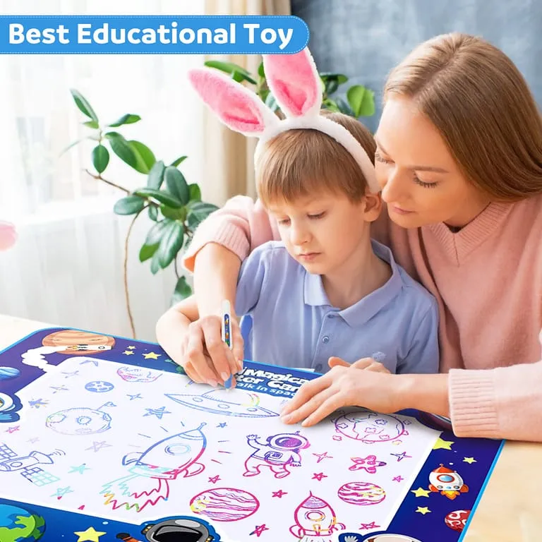 Magical Aqua Doodle Canvas Washable Drawing Mat - 682