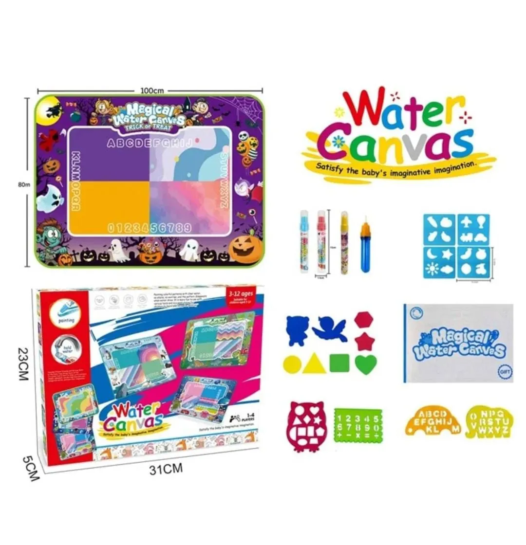 Magical Aqua Doodle Canvas Washable Drawing Mat - 682