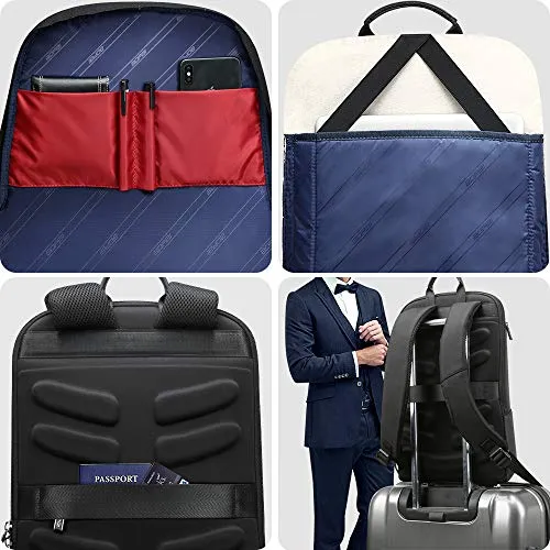 Men's Super Slim Laptop Backpack - Anti Theft - Waterproof - Student
