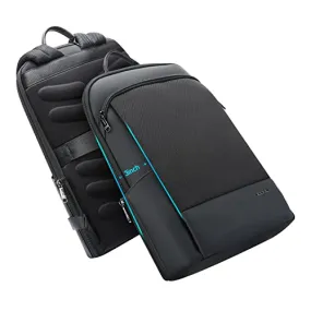 Men's Super Slim Laptop Backpack - Anti Theft - Waterproof - Student