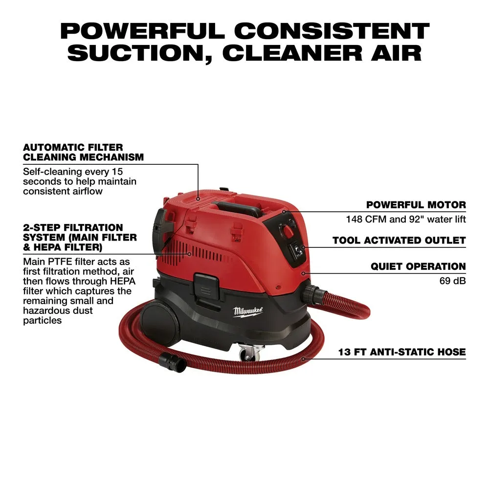 Milwaukee 8960-20 8 Gallon Dust Extractor
