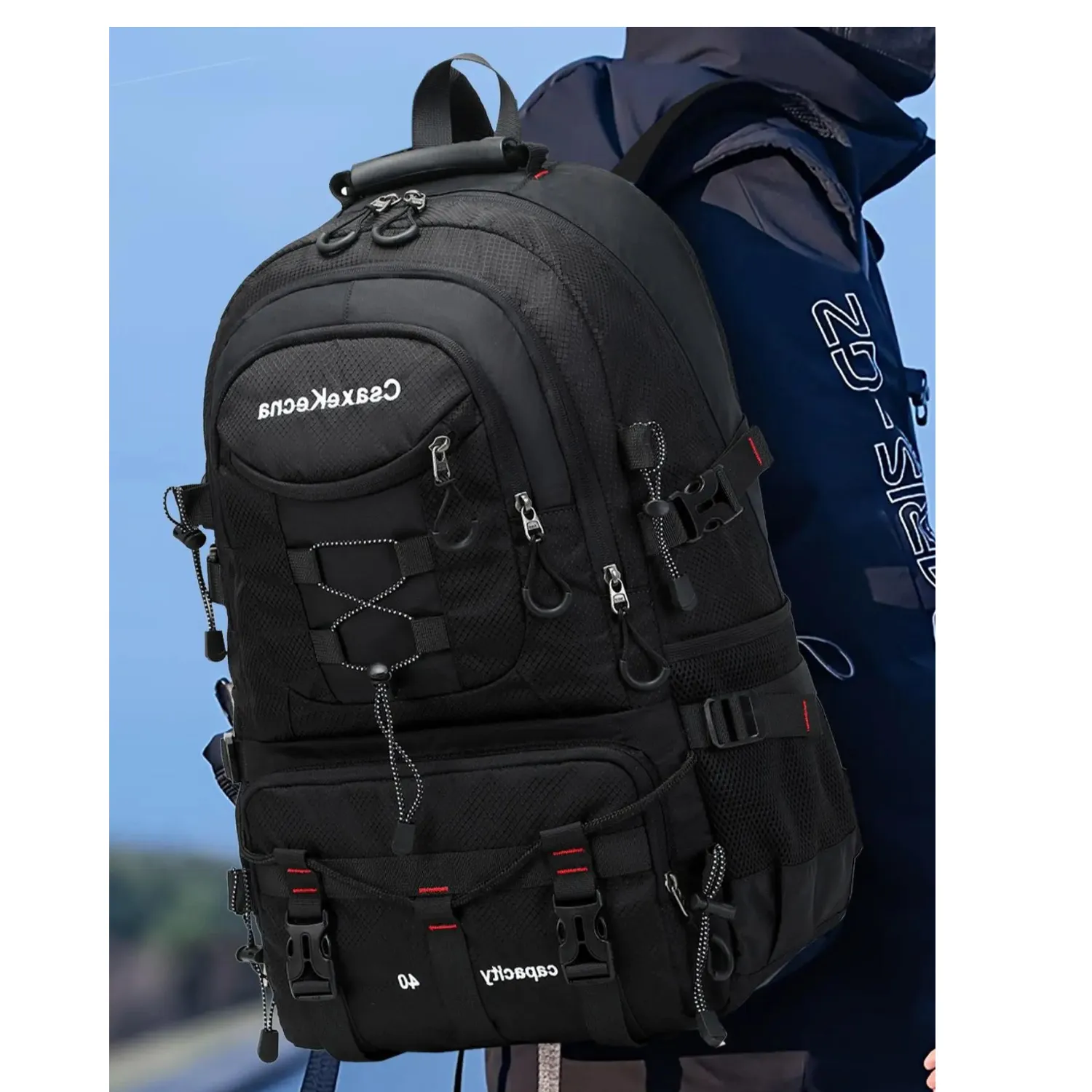 Multifunctional Hiking Backpack with Shoe Compartment