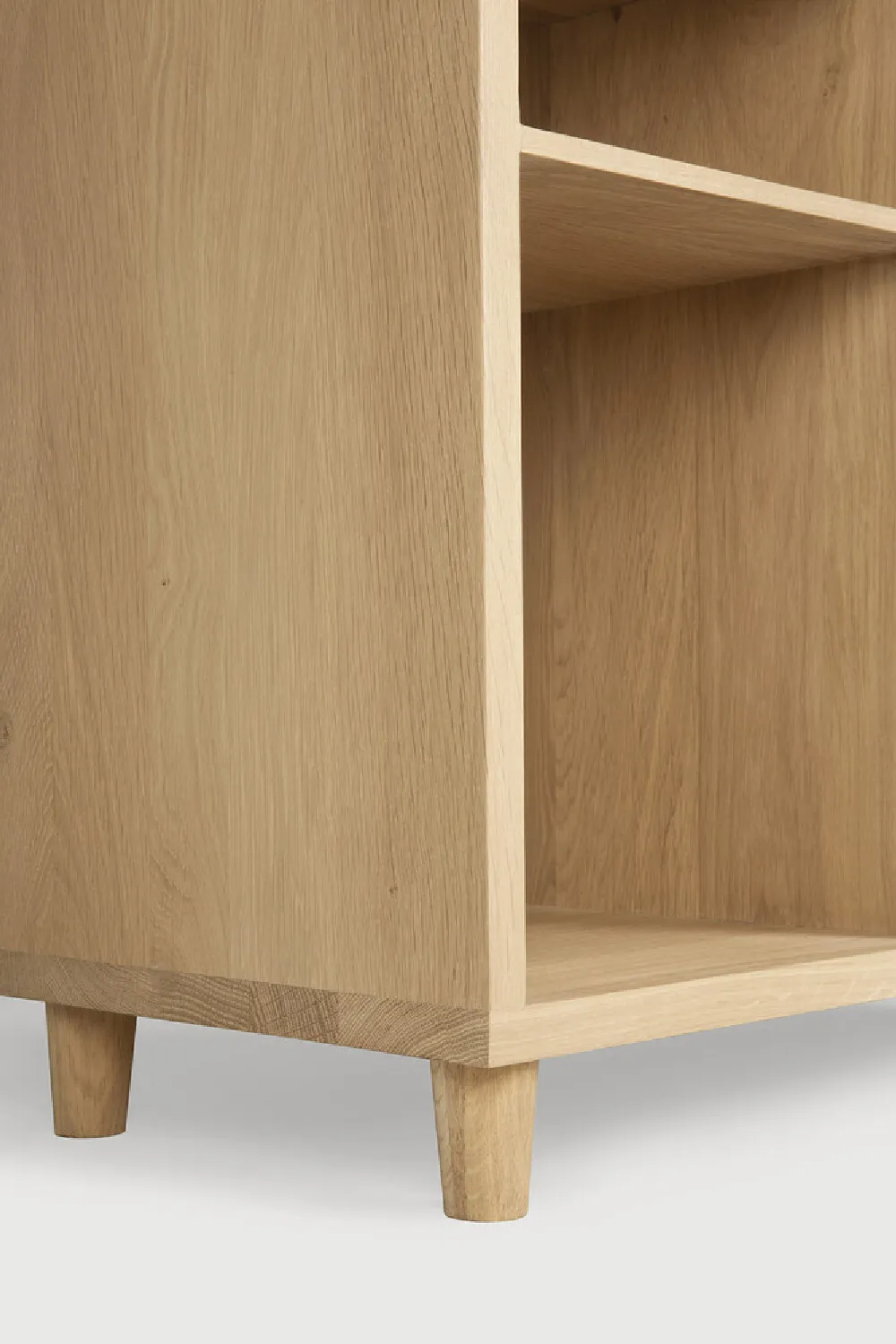 Oak Bookcase With Drawers | Ethnicraft Pirouette