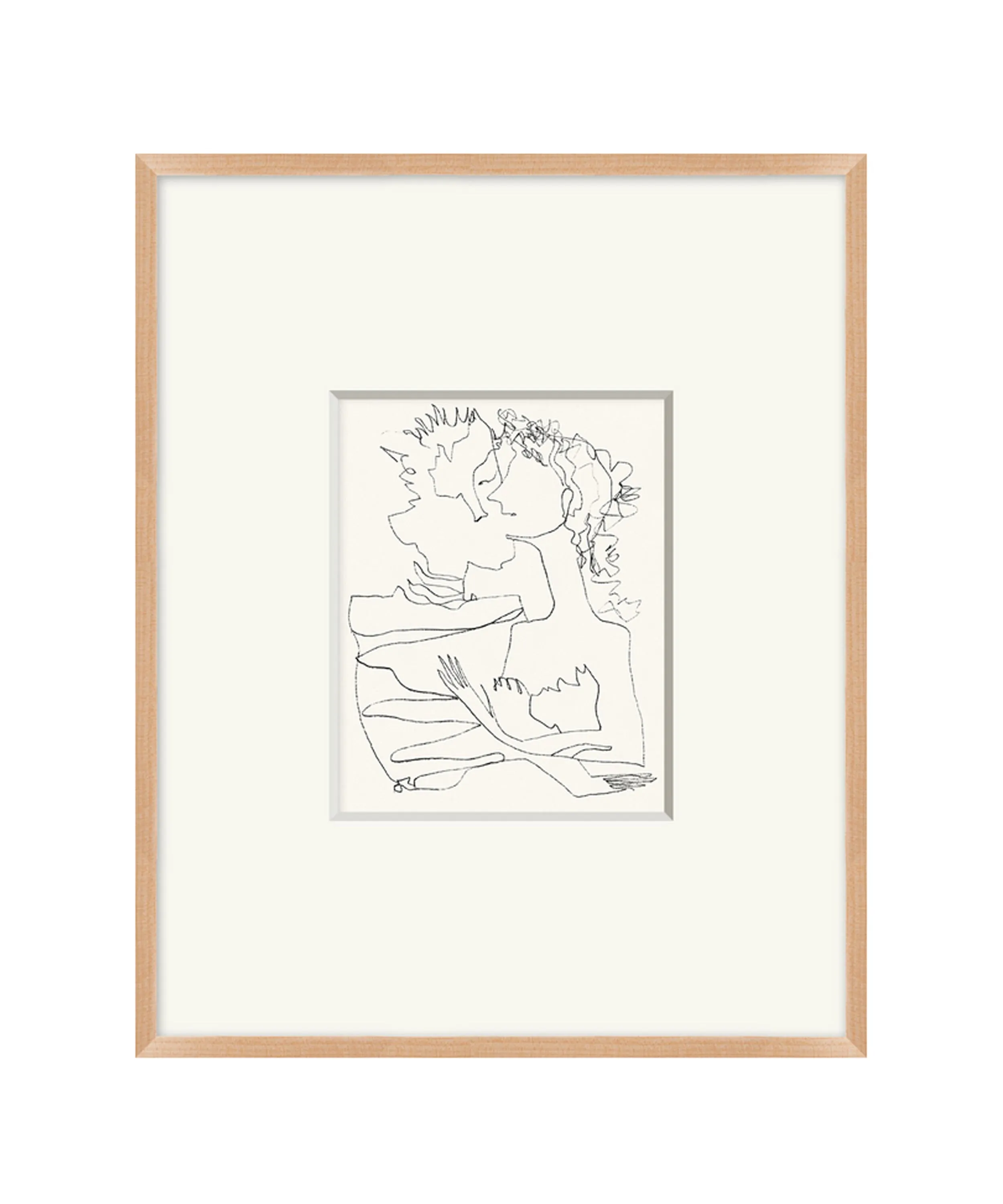 One Love, Framed Line Drawing
