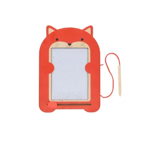 Petit Collage fox friend magic drawing board