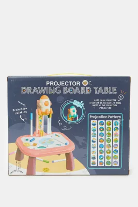 Pink Projector Drawing Board Table ( 3 Years)