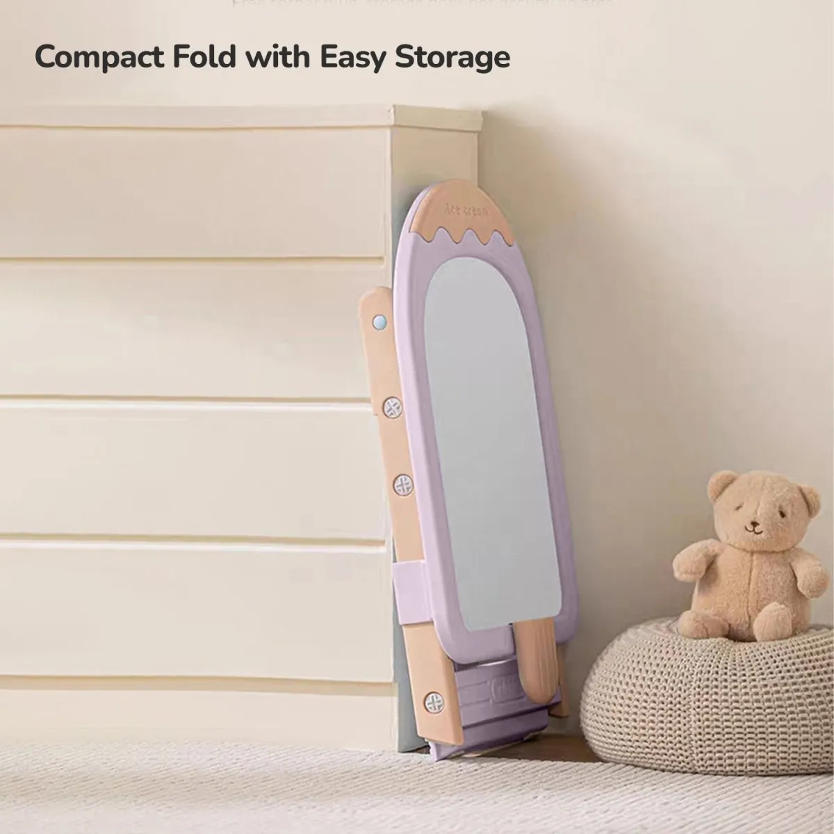 R for Rabbit Little Genius Candy- Set of Board & Chair- Purple