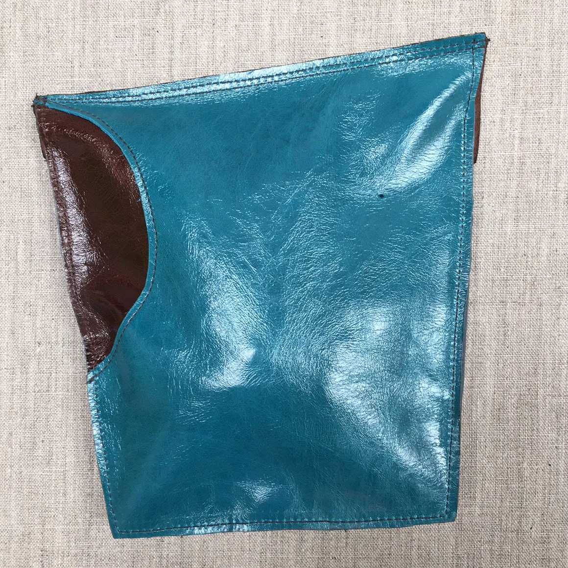 Ranger Bag in Ocean and Espresso by Iron & Flint