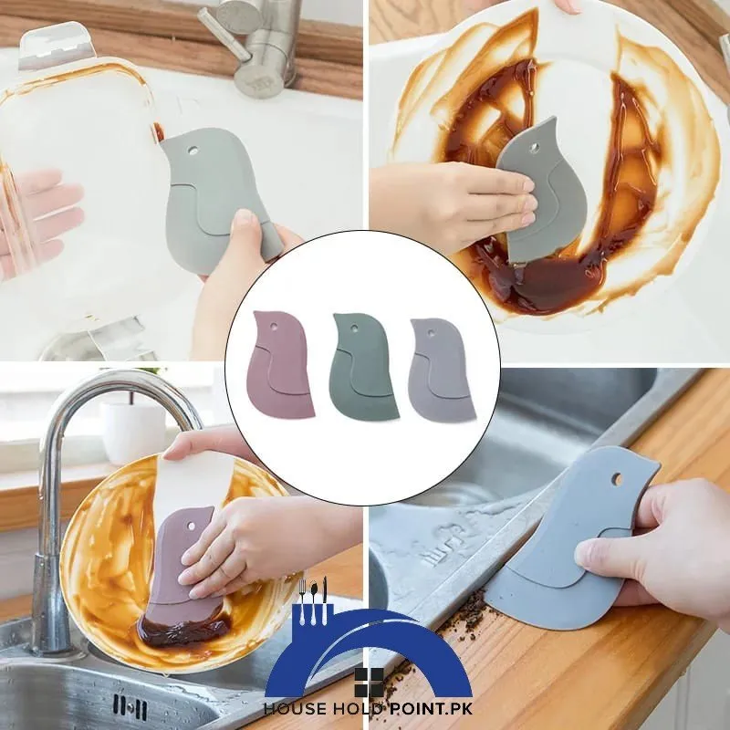 Silicone Cleaning Scrapper