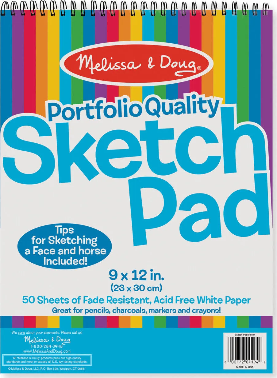 Sketch Pad  (9" x 12")