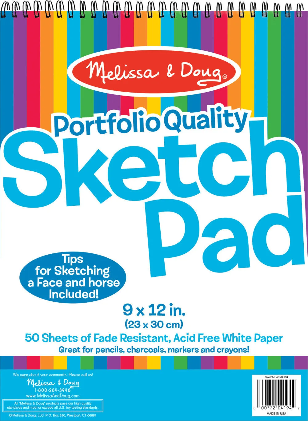 Sketch Pad  (9" x 12")