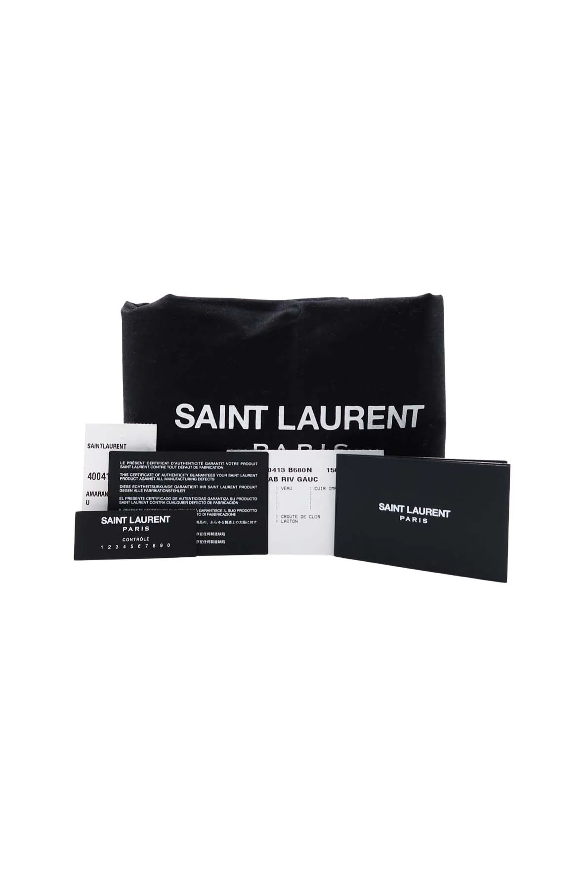 Small Cabas Rive Gauche Bag Amaranto