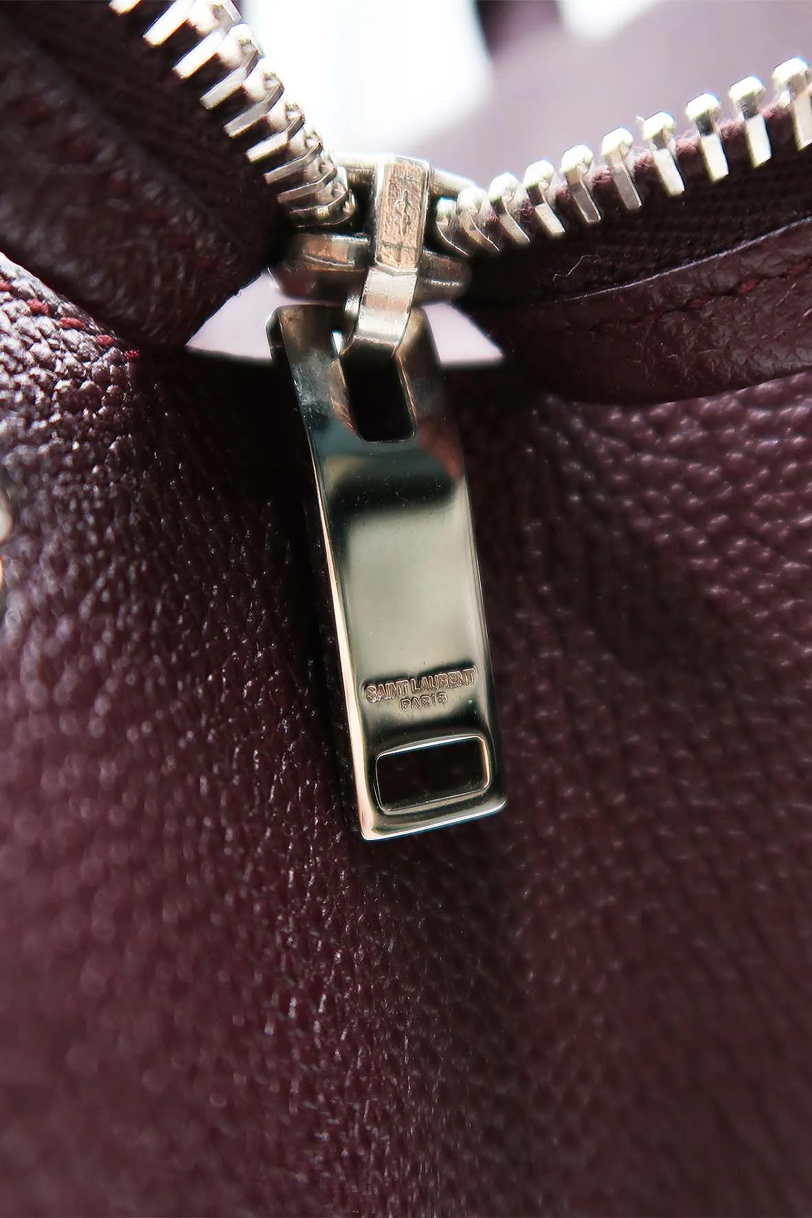 Small Cabas Rive Gauche Bag Amaranto