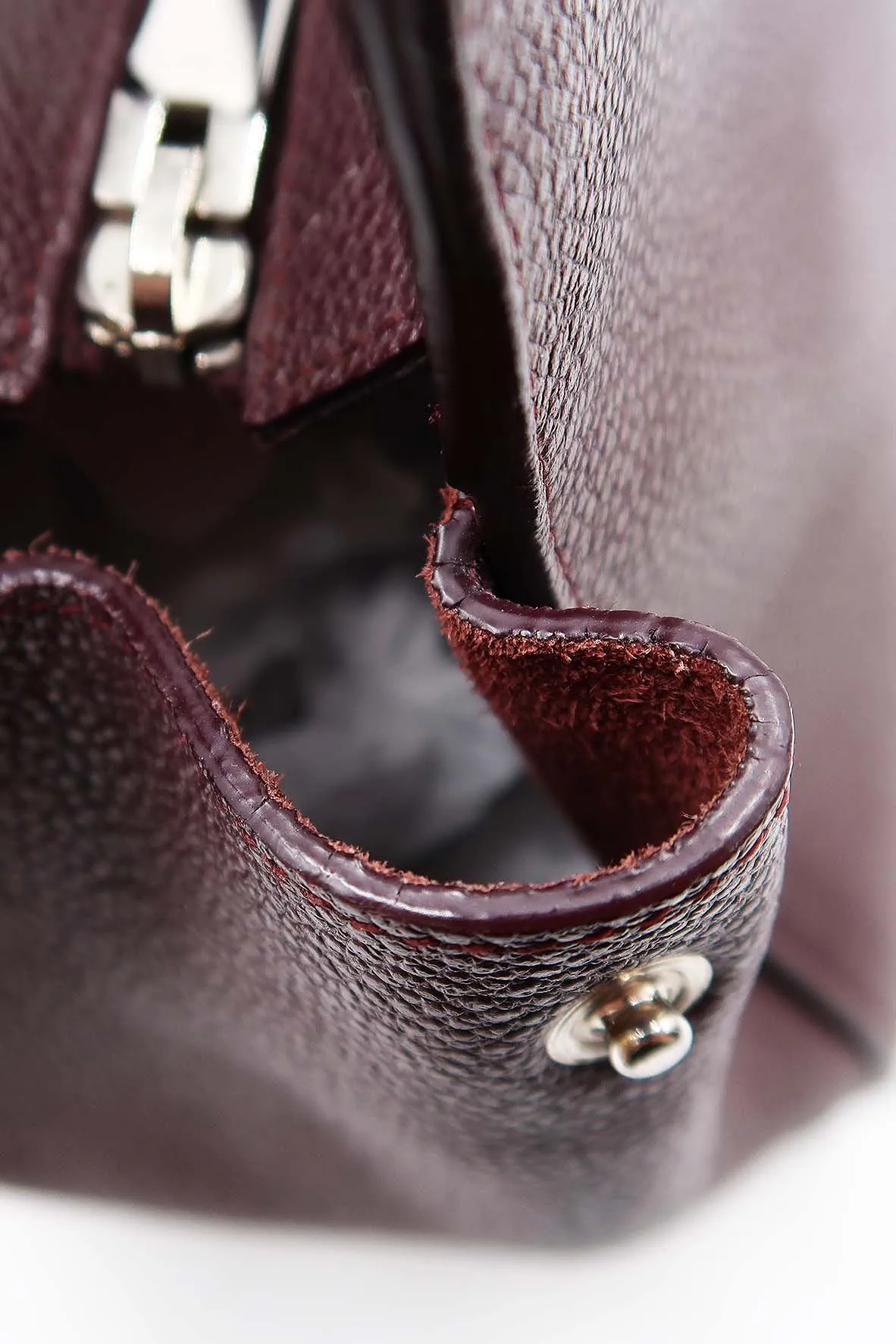 Small Cabas Rive Gauche Bag Amaranto