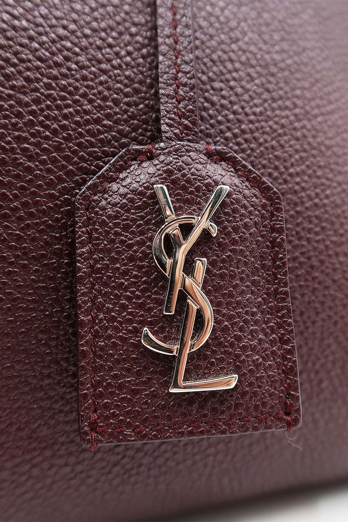 Small Cabas Rive Gauche Bag Amaranto