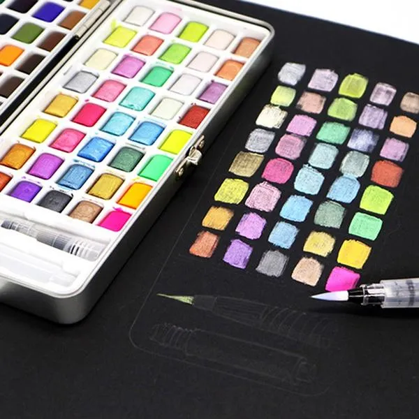 Solid Watercolor Pigment Set